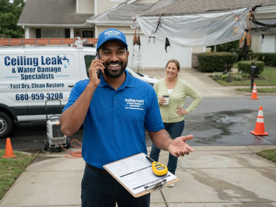 Ceiling Leak Cleanup Rowland Heights, CA FAQs